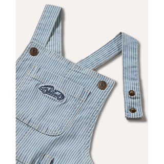 BLUKIDS PANTALONE NA TREGERE LT BLUE-STRIPED OFF-WHITE