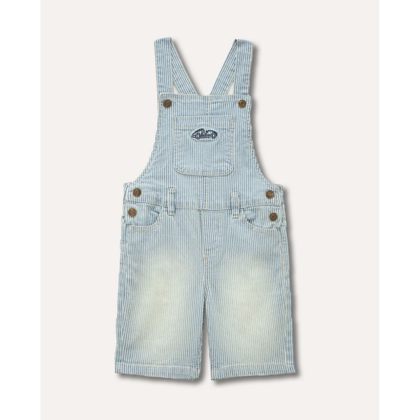 BLUKIDS PANTALONE NA TREGERE LT BLUE-STRIPED OFF-WHITE
