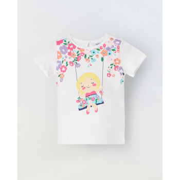 BLUKIDS MAJICA KRATAK RUKAV OPTICAL WHITE 