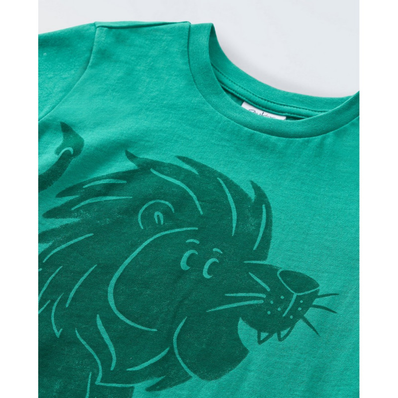 BLUKIDS MAJICA KRATAK RUKAV GREEN