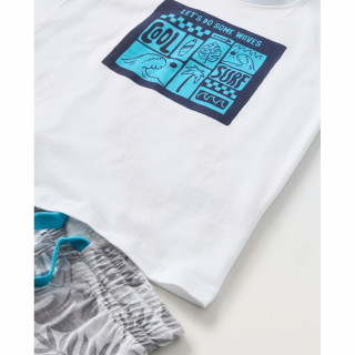 BLUKIDS TRENERKA KOMPLET WHITE/GREY