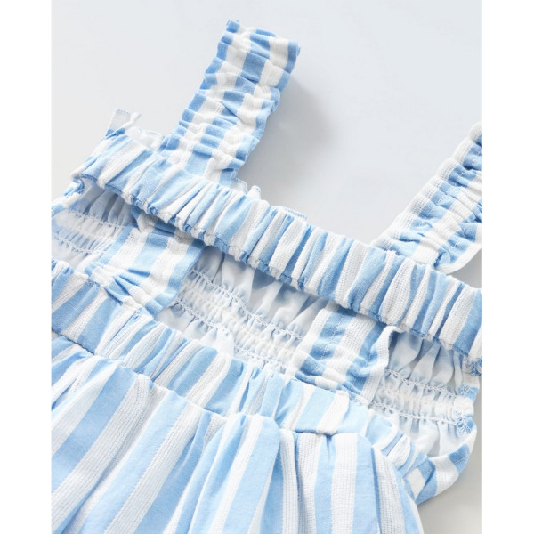 BLUKIDS HALJINA WHITE/LT BLUE 