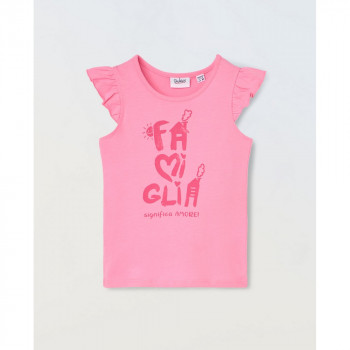 BLUKIDS MAJICA KRATAK RUKAV PINK 