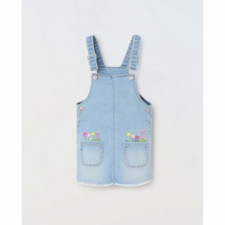 BLUKIDS SUKNJA NA TREGERE LIGHT BLUE