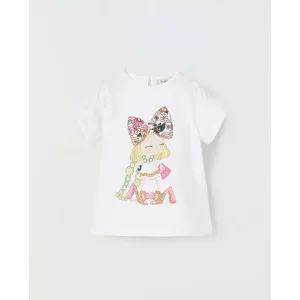 BLUKIDS MAJICA KRATAK RUKAV OPTICAL WHITE
