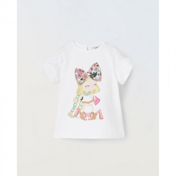 BLUKIDS MAJICA KRATAK RUKAV OPTICAL WHITE 