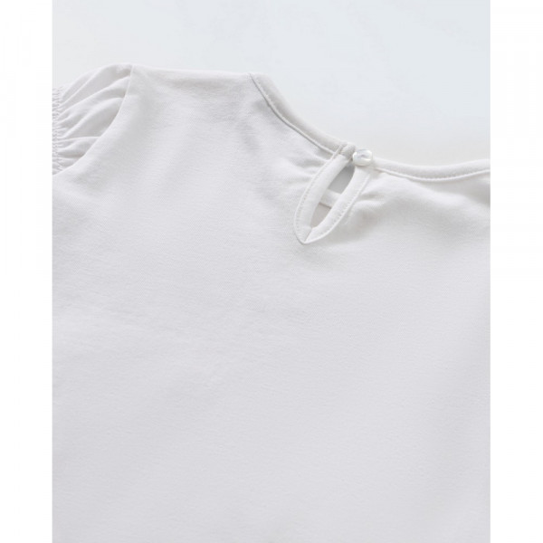 BLUKIDS MAJICA KRATAK RUKAV OPTICAL WHITE
