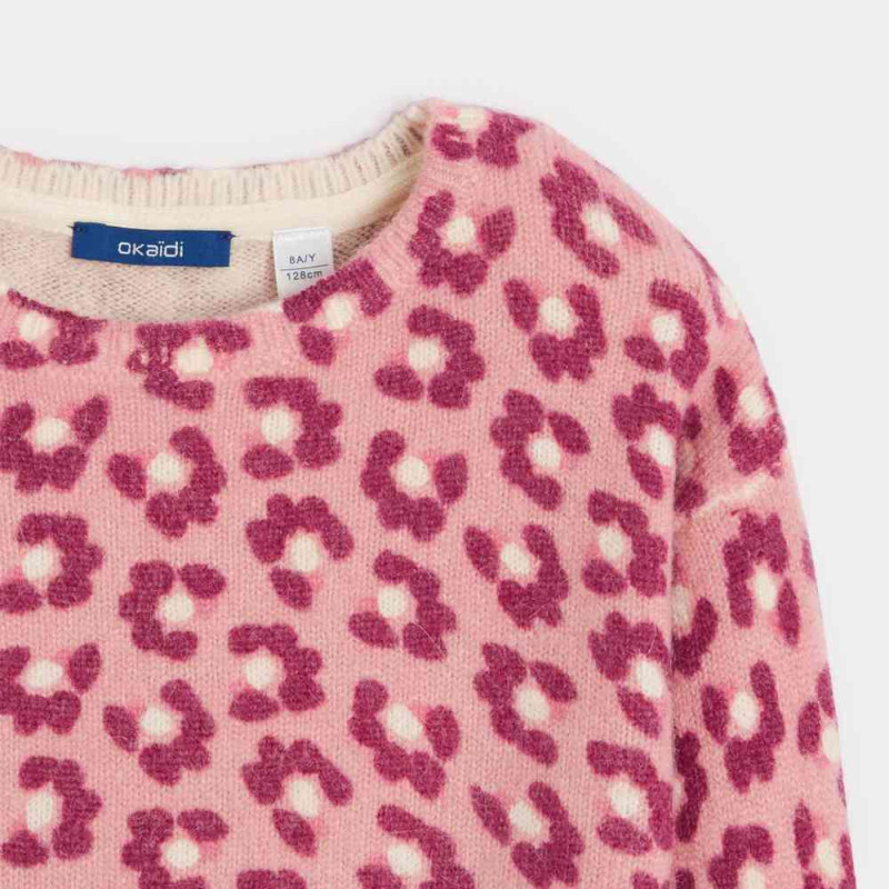 OKAIDI DZEMPER ZA DEVOJCICE PANTERA 