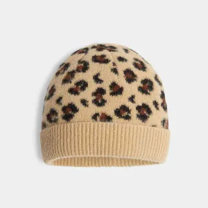 OKAIDI KAPA ZA DEVOJCICE JACQUARD LEOPARD