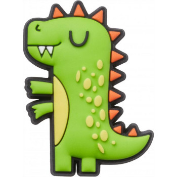 CROCS JIBBITZ GREEN DINO 