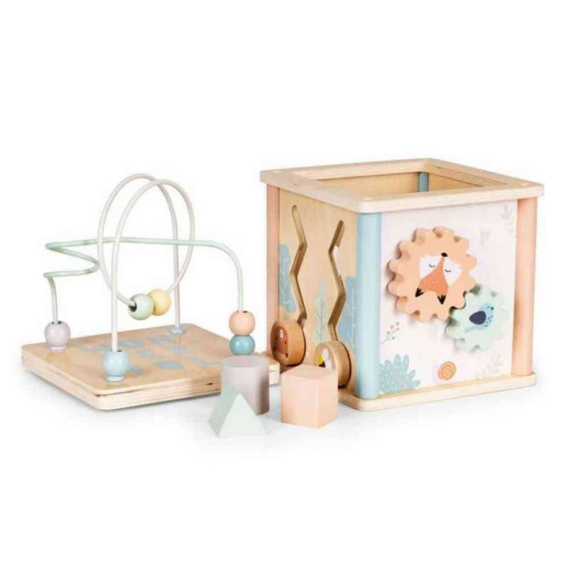 DRVENA EDUKATIVNA KOCKA SORTER 