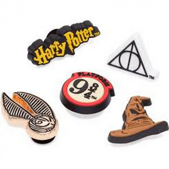 CROCS JIBBITZ HARRY POTTER SYMBOL 5 PACK 