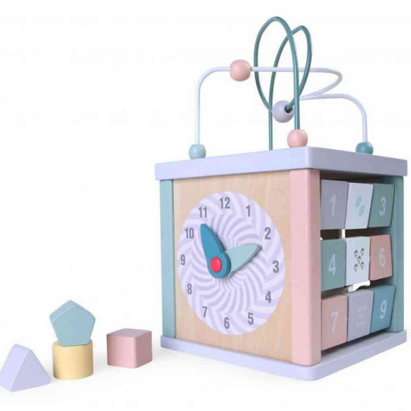 DRVENA KOCKA ZA RAZVIJANJE MOTORIČKIH SPOSOBNOSTI 