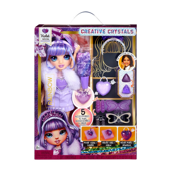 RAINBOW HIGH CREATIVE CRYSTALS ASST 
