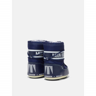 MOONBOOT ICON MINI NYLON BLUE BLUE