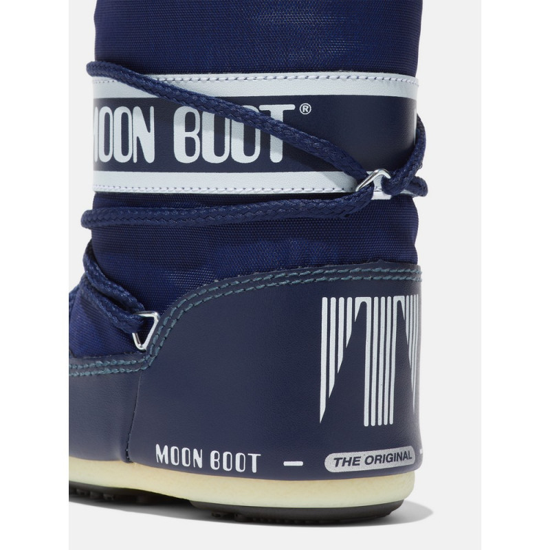 MOONBOOT ICON MINI NYLON BLUE BLUE