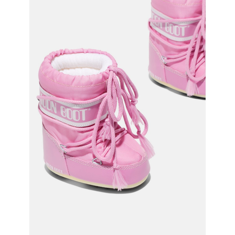 MOONBOOT ICON MINI NYLON PINK