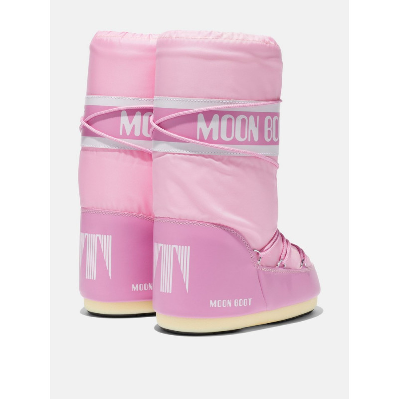 MOON BOOT CIZME ICON NYLON PINK 