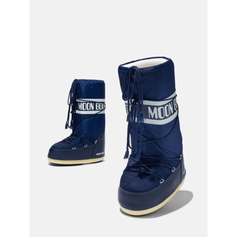 MOON BOOT ICON NYLON BLUE