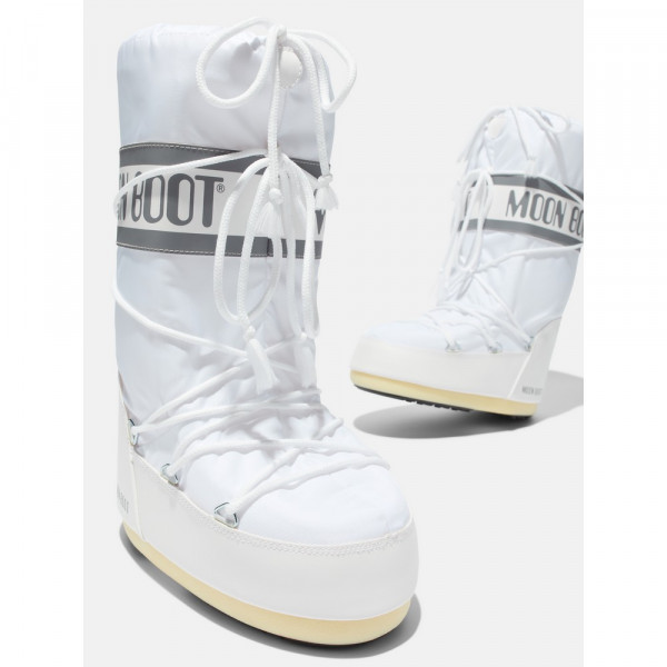MOON BOOT ICON NYLON WHITE