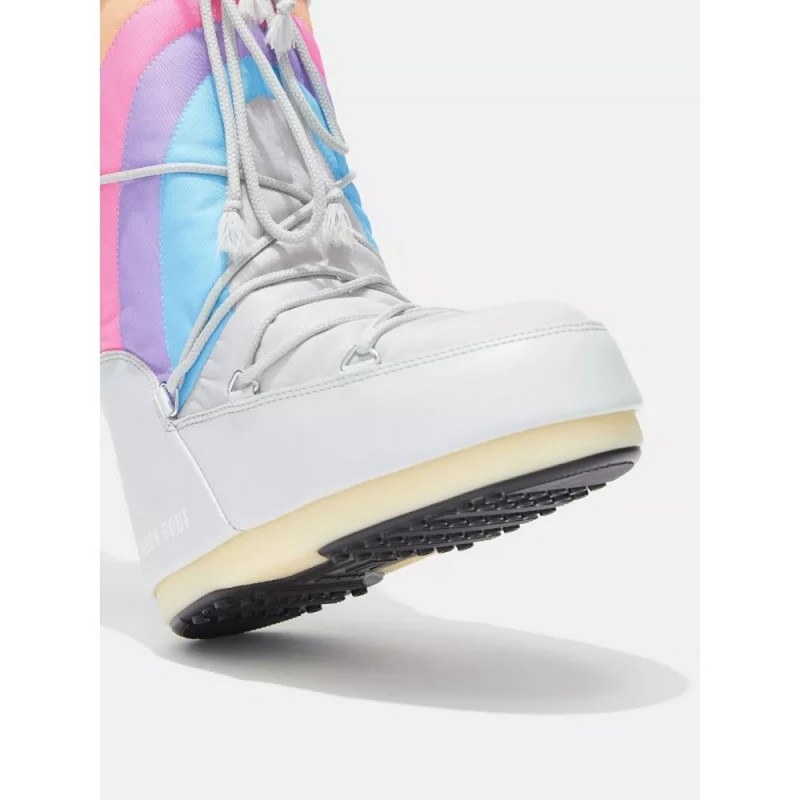 MOONBOOT ICON RAINBOW GLACIER/BLUE-RED 
