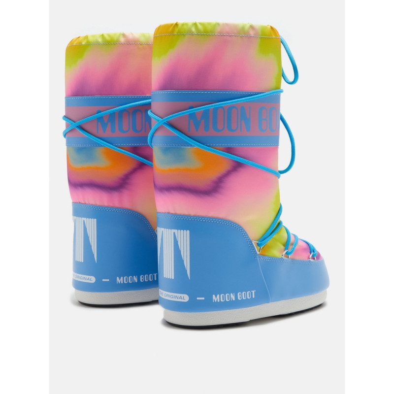MOONBOOT ICON TIE DYE ALASKAN ALASKAN BLUE 
