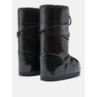 MOONBOOT ICON GLITTER BLACK