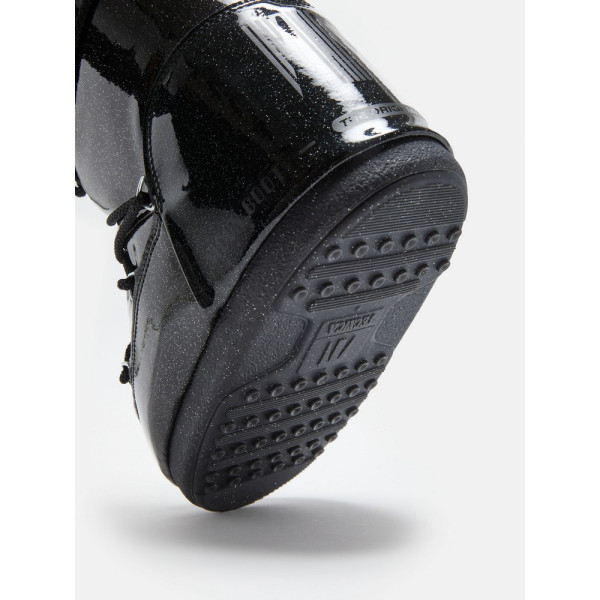 MOONBOOT ICON GLITTER BLACK