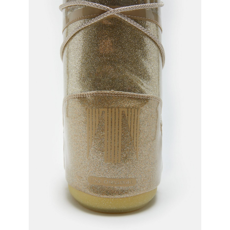 MOONBOOT ICON GLITTER GOLD 