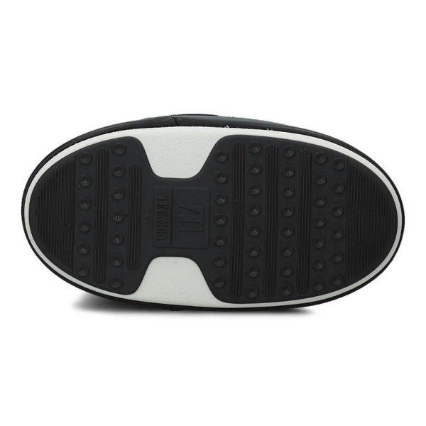 MOON BOOT CIZME ICON FLOWER BLACK/WHITE 