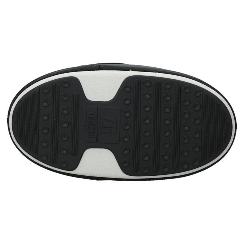 MOON BOOT CIZME ICON FLOWER BLACK/WHITE 