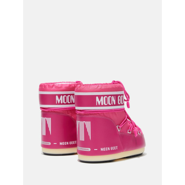 MOON BOOT ICON LOW NYLON BOUGAINVILLEA