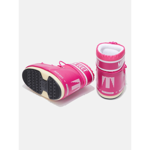MOON BOOT ICON LOW NYLON BOUGAINVILLEA