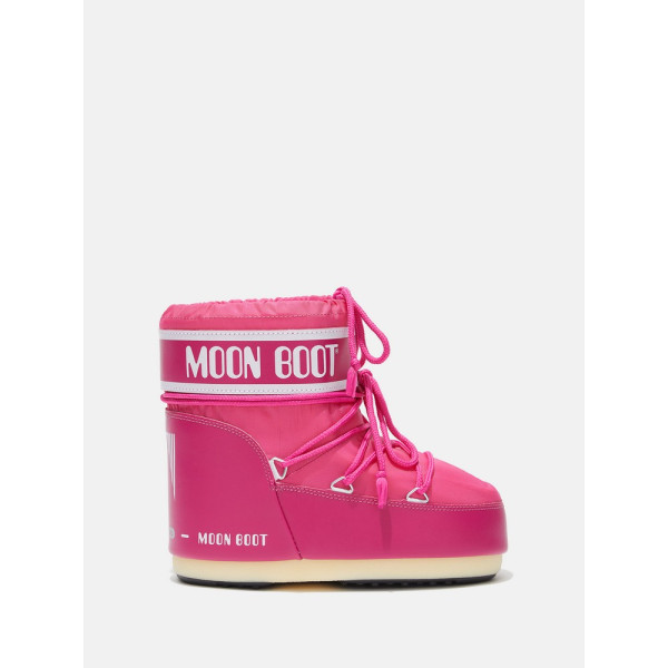 MOON BOOT ICON LOW NYLON BOUGAINVILLEA
