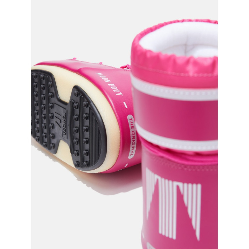 MOON BOOT ICON LOW NYLON BOUGAINVILLEA