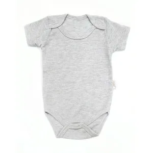 KIDZZ NAYINOM BODI KRATAK RUKAV GREY 