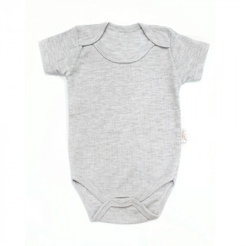 KIDZZ NAYINOM BODI KRATAK RUKAV GREY 