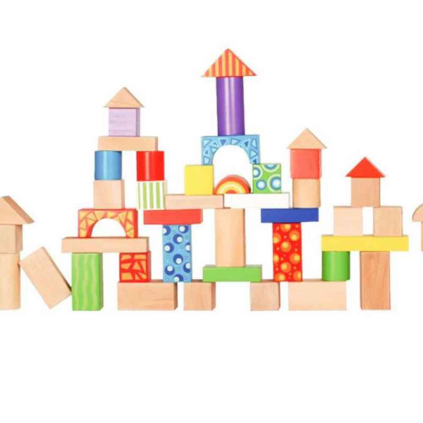 DRVENE KOCKE SA SARAMA 100 KOM 