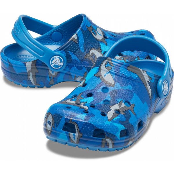 CROCS PAPUCE CLASSIC SHARK CLOG PS 206147 