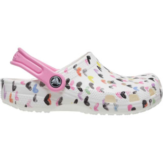 CROCS KLOMPE CLASSIC HEART PRINT KIDS 207000 
