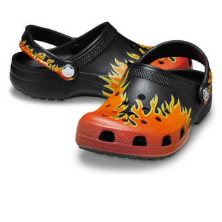 CROCS KLOMPE CLASSIC FLAMES KIDS 