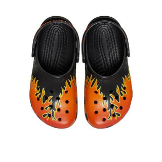 CROCS KLOMPE CLASSIC FLAMES KIDS 