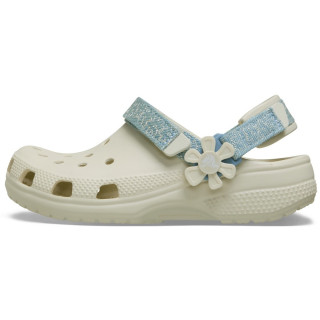 CROCS KLOMPE CLASSIC DNM FLWR ADJ BACKSTRAP K 