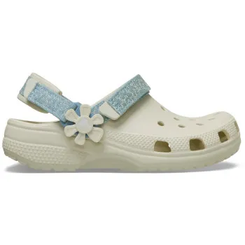 CROCS KLOMPE CLASSIC DNM FLWR ADJ BACKSTRAP K