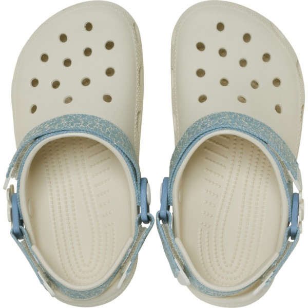 CROCS KLOMPE CLASSIC DNM FLWR ADJ BACKSTRAP K 