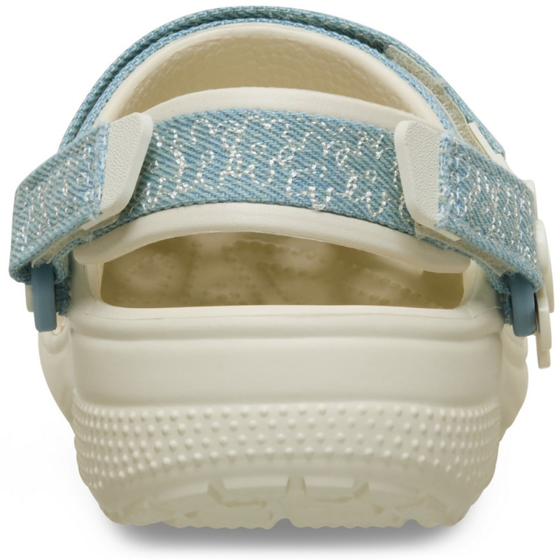 CROCS KLOMPE CLASSIC DNM FLWR ADJ BACKSTRAP K 