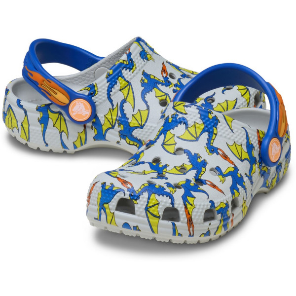 CROCS KLOMPE CLASSIC DRAGON GRAPHIC T 
