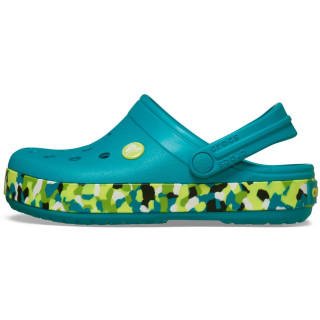 CROCS KLOMPE CROCBAND GLOW CONFETTI BAND K 