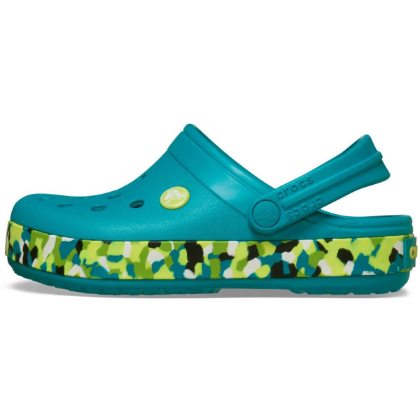 CROCS KLOMPE CROCBAND GLOW CONFETTI BAND K 