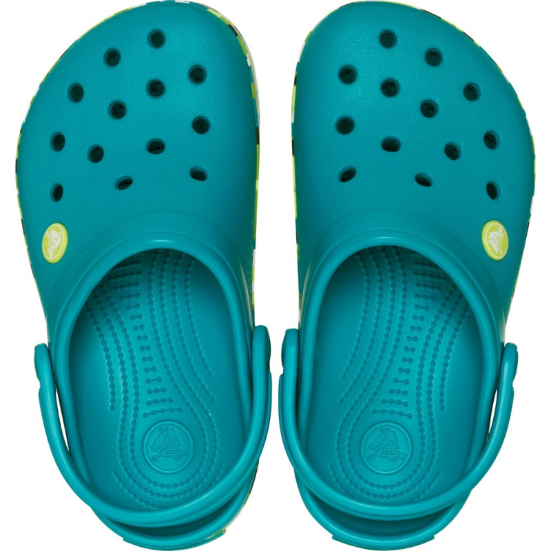CROCS KLOMPE CROCBAND GLOW CONFETTI BAND K 